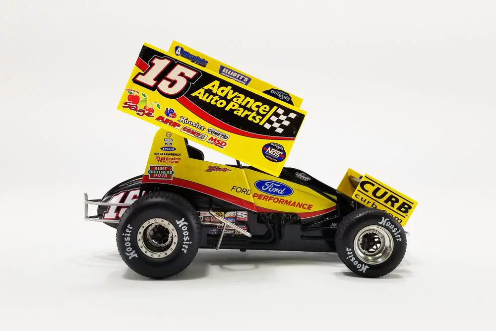 2022 Winged Sprint Car, #15 Donny Schatz - Acme A1822005 - 1/18 Scale Diecast Car