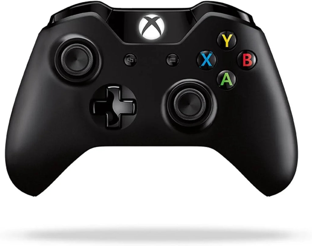 Xbox One Original 500GB Gaming Console Black Headset 2 Controller Included WithResident Evil 2 Game BOLT AXTION Bundle Like New