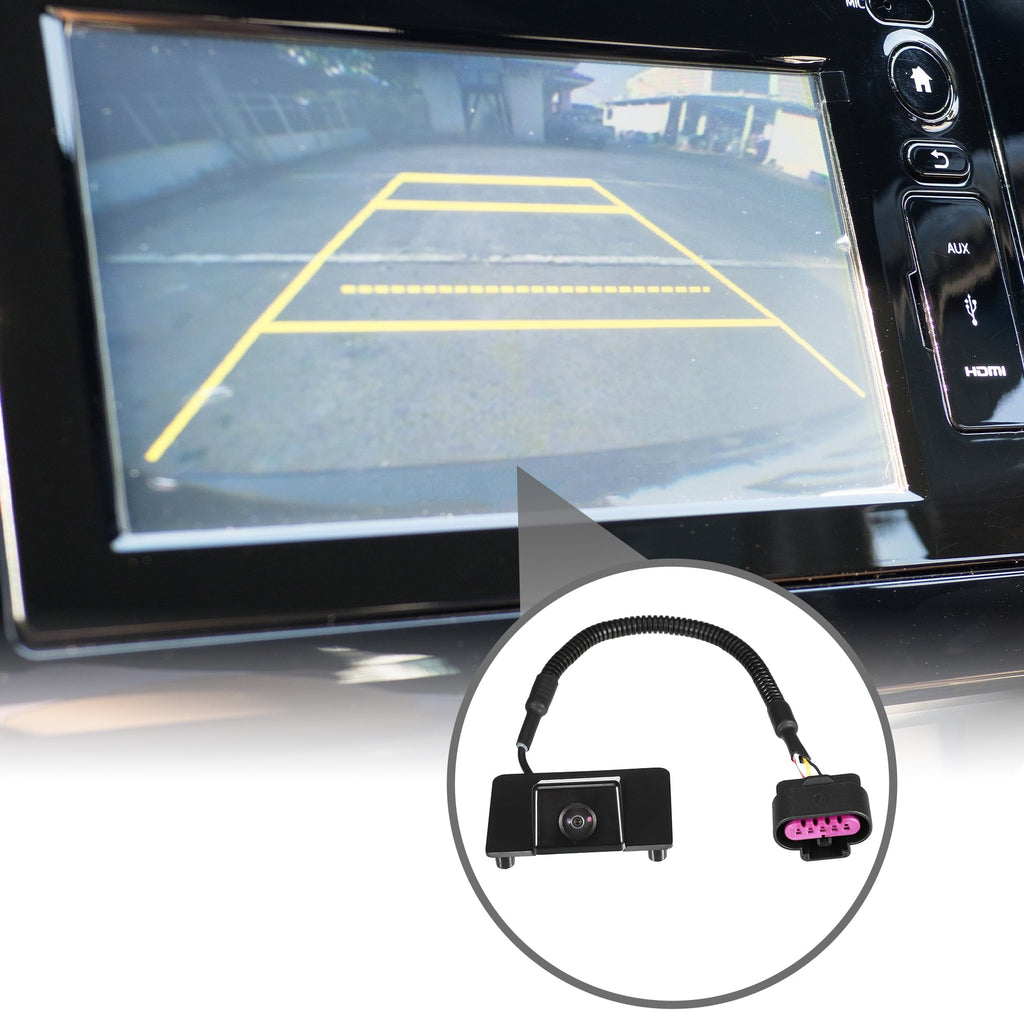 Rear View Back Up Camera No.15173619 for Chevrolet Suburban 1500 2500 3500 2008 Plastic Black