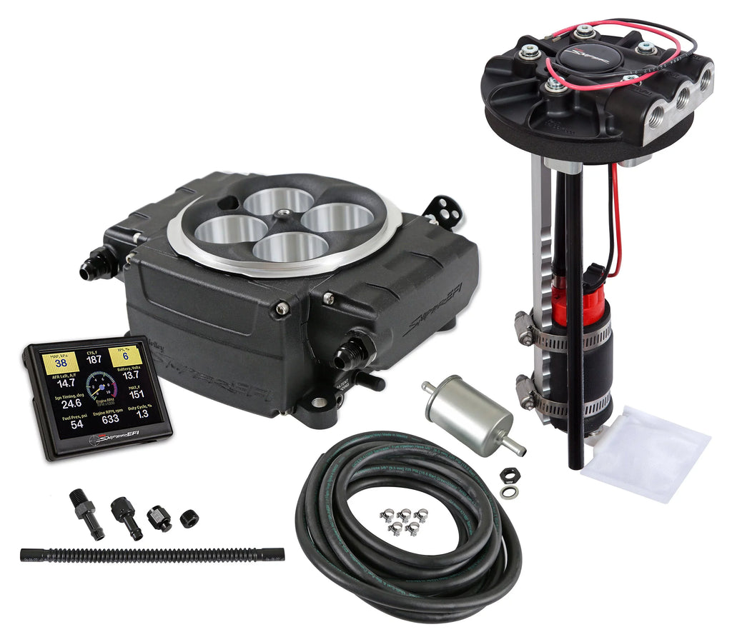 Holley Sniper EFI 550-511-3XD Sniper 2 EFI  - Black - Drop-In Module - Without PDM - 3.5 in. Screen