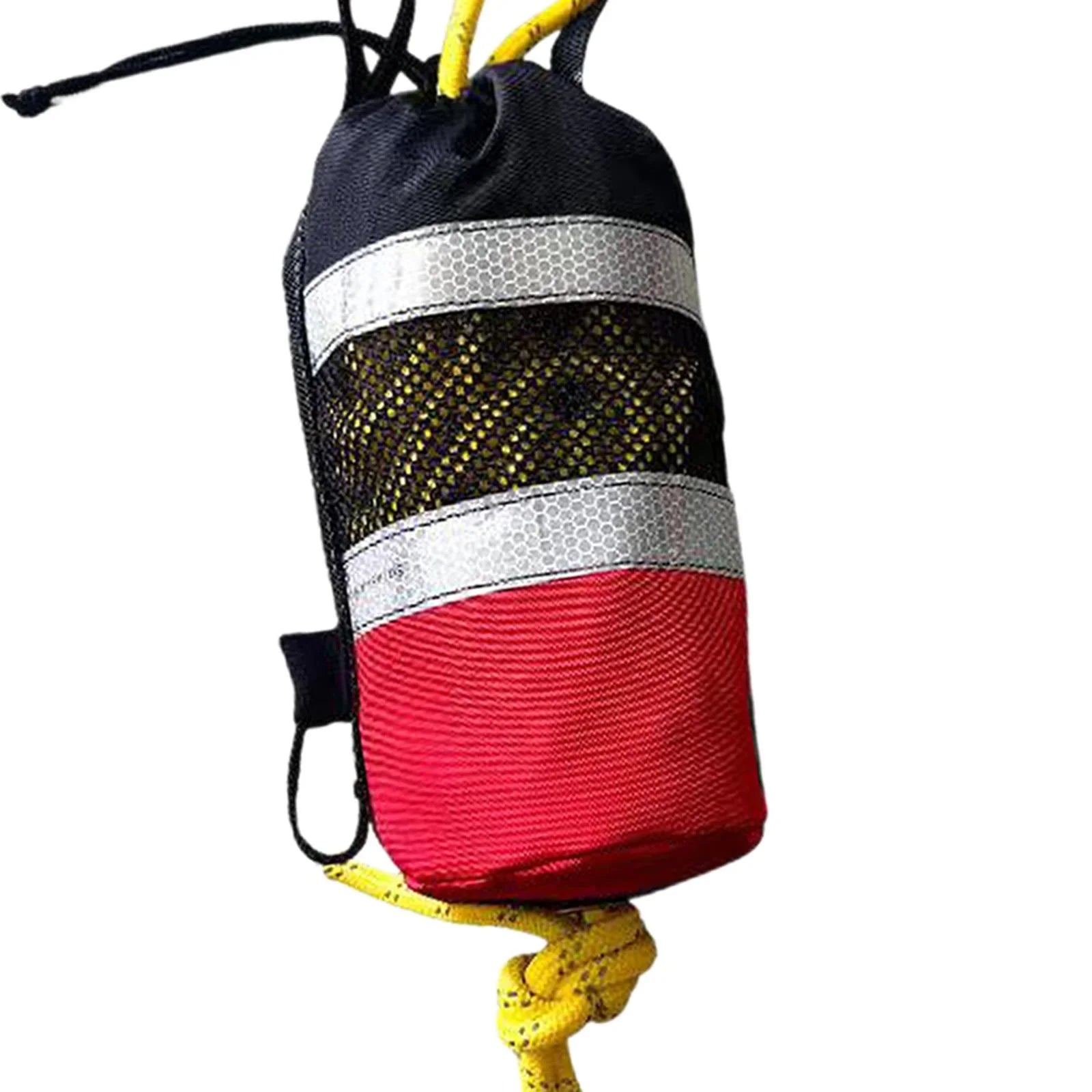 kesoto Floating Throw Bag Throwable Rope Throw Bag Flotation Device Throwline Throw Bag for with Rope for Raft Kayaking