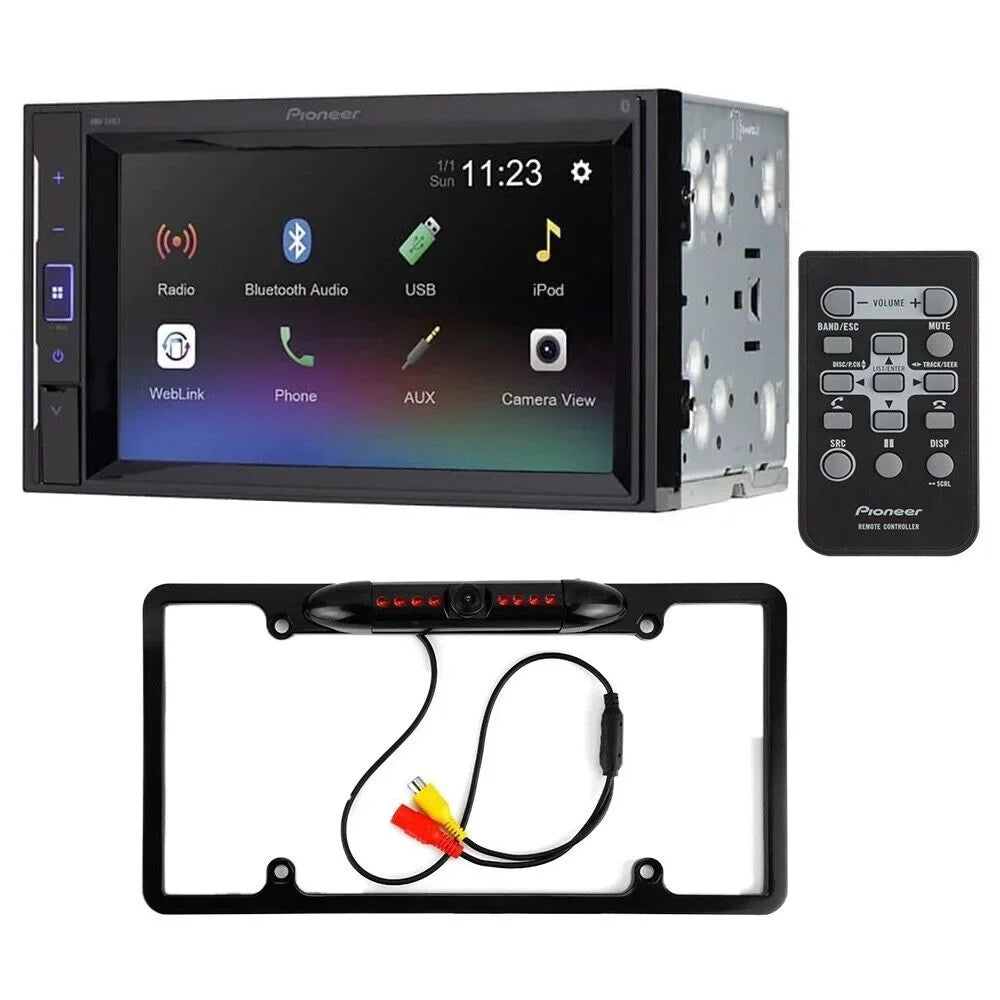 Pioneer DMH-241EX  Touchdisplay Digital Media Receiver with Bluetooth + Backup Camera