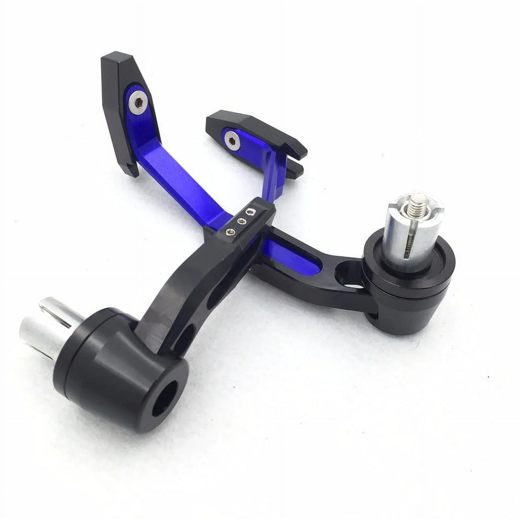 HTT-MOTOR Motorcycle Adjustable Angel Length Black Blue CNC 7/8"(22mm) Protector Proguard Pro Brake Clutch Levers Protect Guard For Suzuki GSXR Hayabusa RM DR Kawasaki Ninja Aprilia Climber