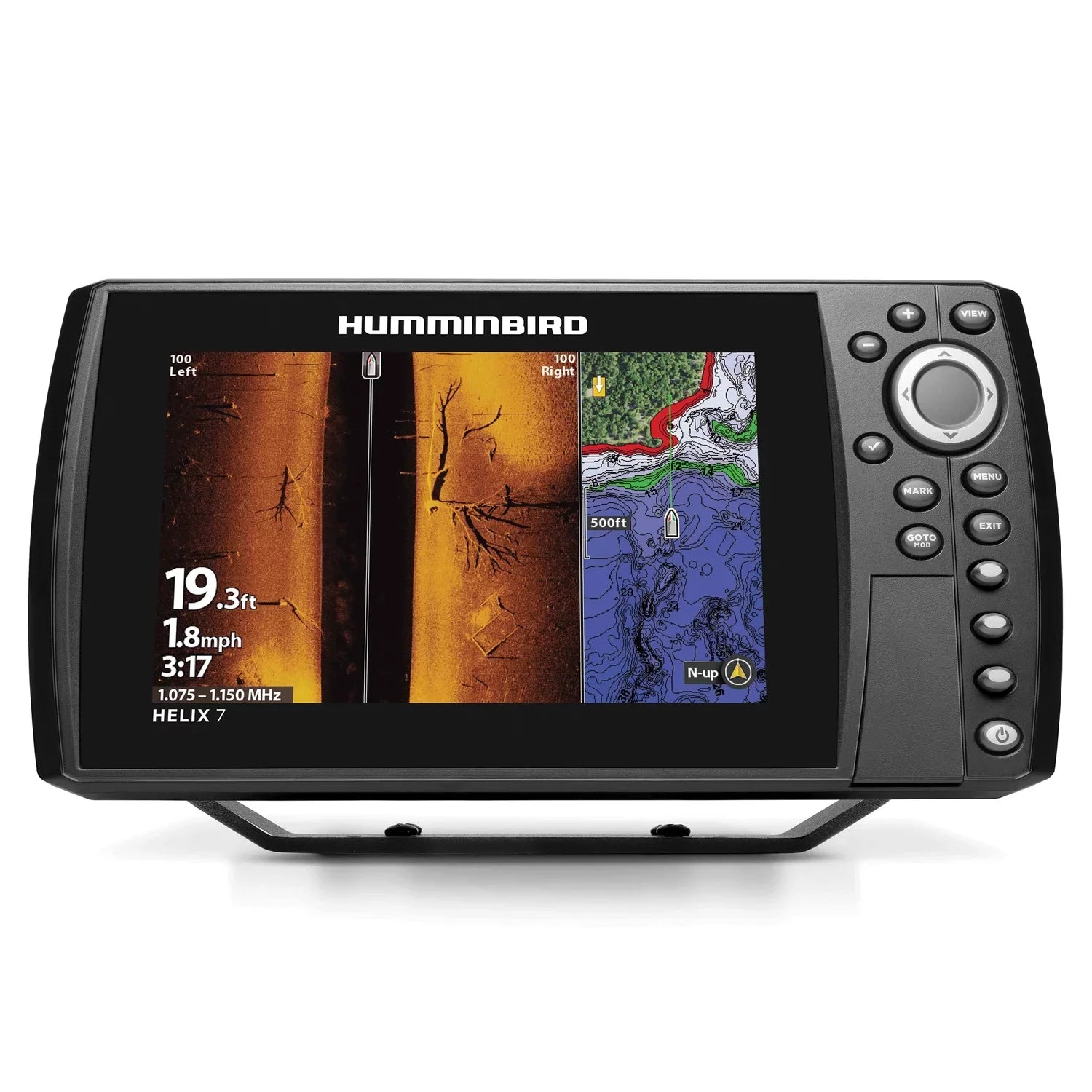 Humminbird Helix 7 CHIRP MSI GPS G4N Ethernet Networkable Fishfinder with GPS and Mega Side Imaging