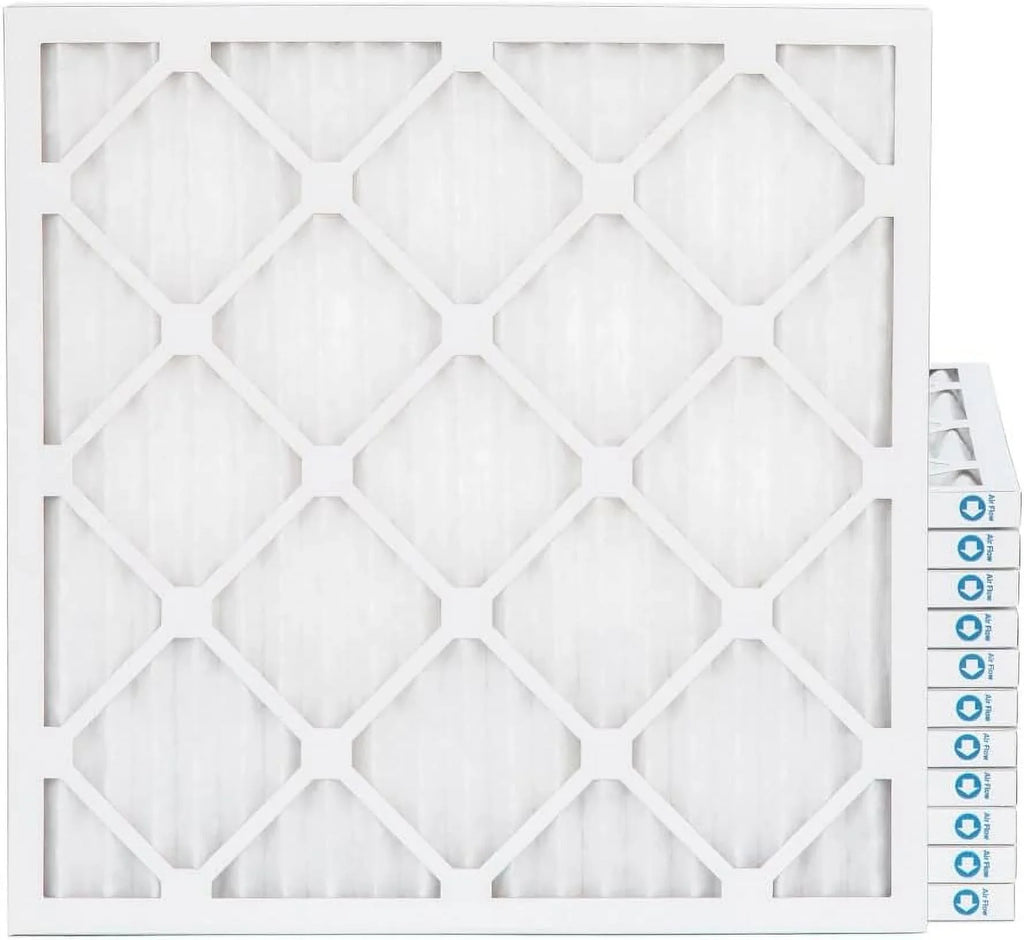 12X12x1 MERV 8 Pleated HV Furne Air Filters. Case Of 12. Size: 11-3/8 X 11-3/8 X 3/4
