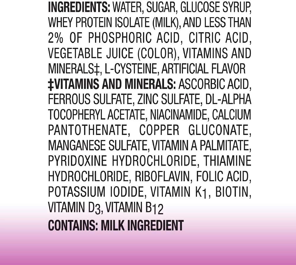 Boost Breeze Nutritional Drink Wild Berry, 8 ounce Carton, 24 Count