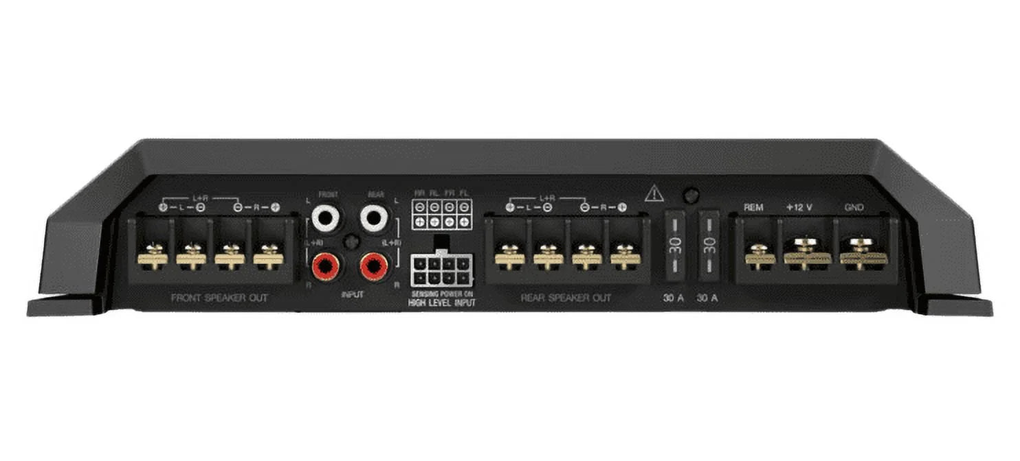 4 Channel Class AB High Resolution MOSFET Car Audio Stereo Amplifier
