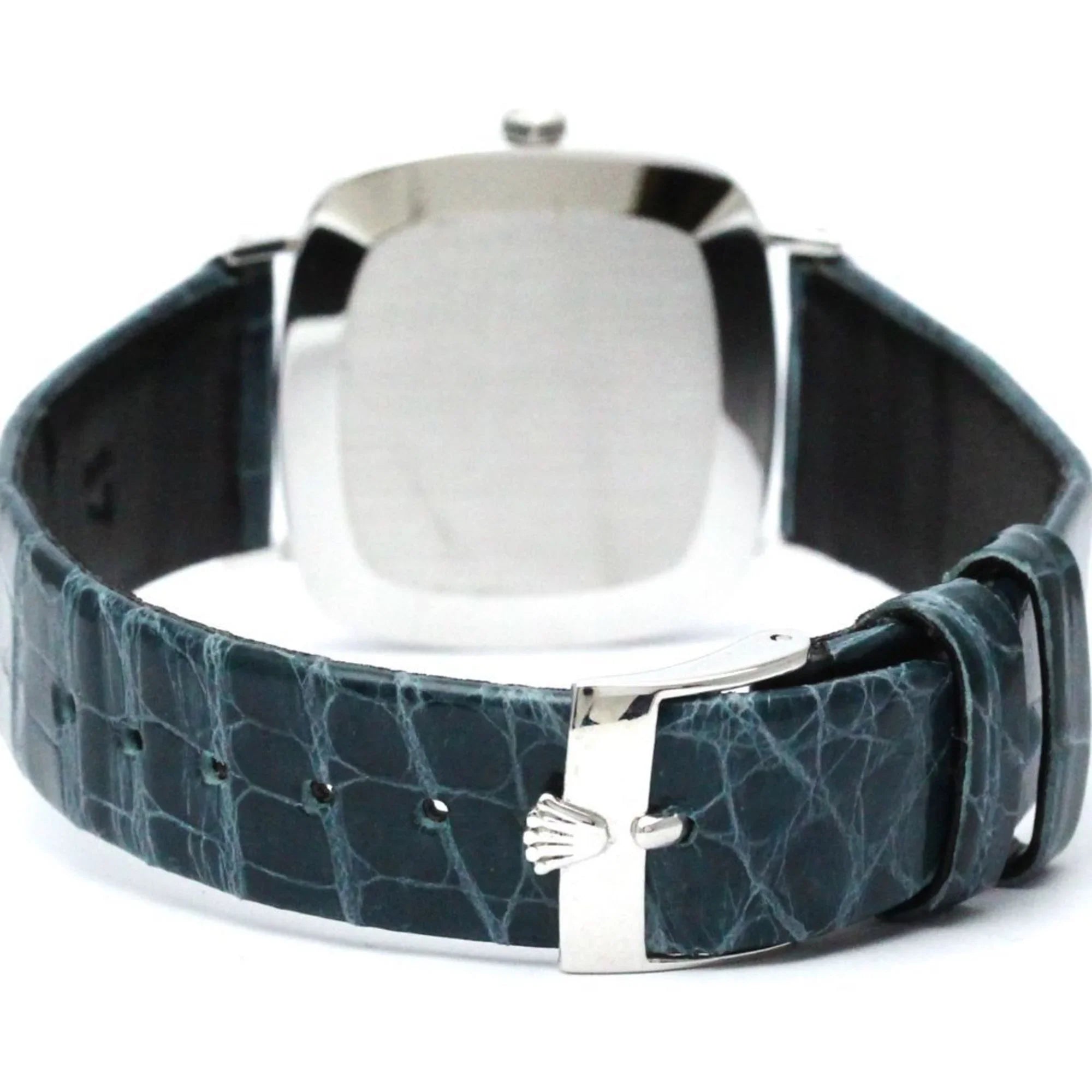 Pre-Owned Vintage ROLEX Cellini 4084 18K White Gold Hand-Winding Mens Watch BF567340 (Good)