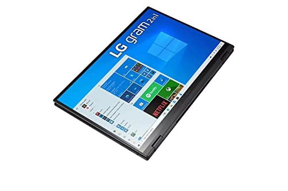LG Gram 16" 2-in-1 Laptop 2022 | Full Day Battery | WQXGA IPS Touchdisplay | Intel EVO PLatitudeform i7-1165G7 | 16GB RAM 512GB NVMe SSD | Iris Xe Graphics Backlit KB WiFi 6 | Win 10 Pro | Pen