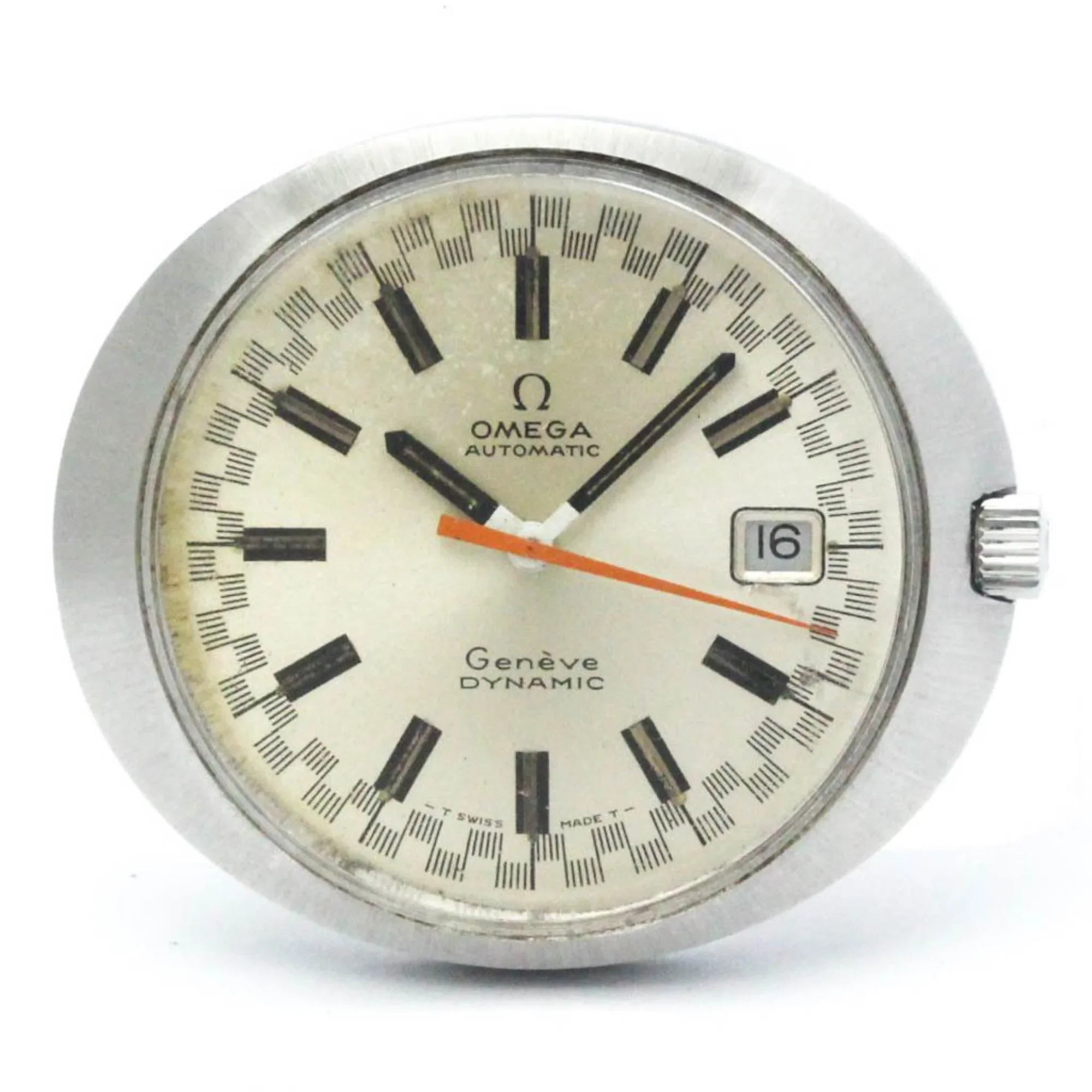 Pre-Owned Vintage OMEGA Geneve Dynamic Cal 565 Automatic Watch 166.039 Head Only BF564579 (Fair)