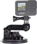 Suction Cup Mount Compatible for Gopro Hero 11 Hero 10 Hero 9 Hero 8 Hero 7 Hero 6 Hero 5 Hero 4 Hero 3+ Hero 3