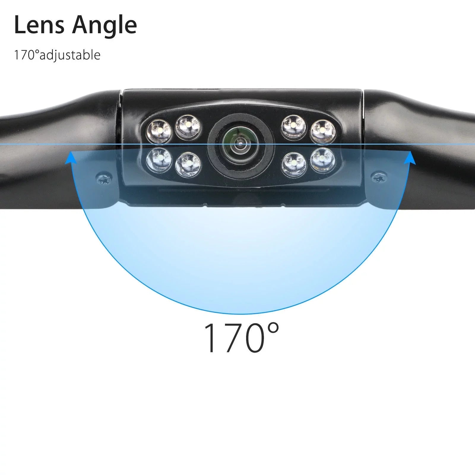 Wireless Car Backup Camera Rear View HD Parking System Night Vision+ 4.3 Monitor