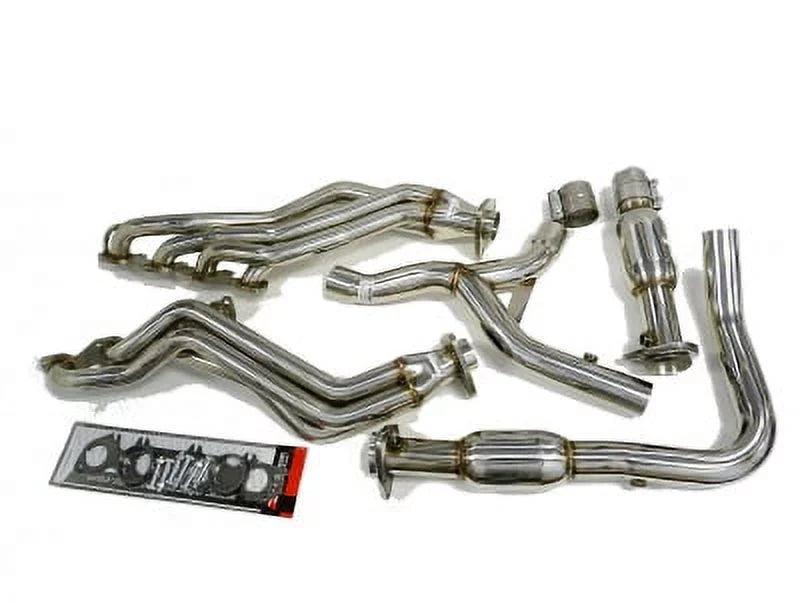 S/S Long Tube Header Fitment For 2004 thru 2006 Dodge Ram 1500/2500/3500 5.7L Hemi 4WD By OBX-RS