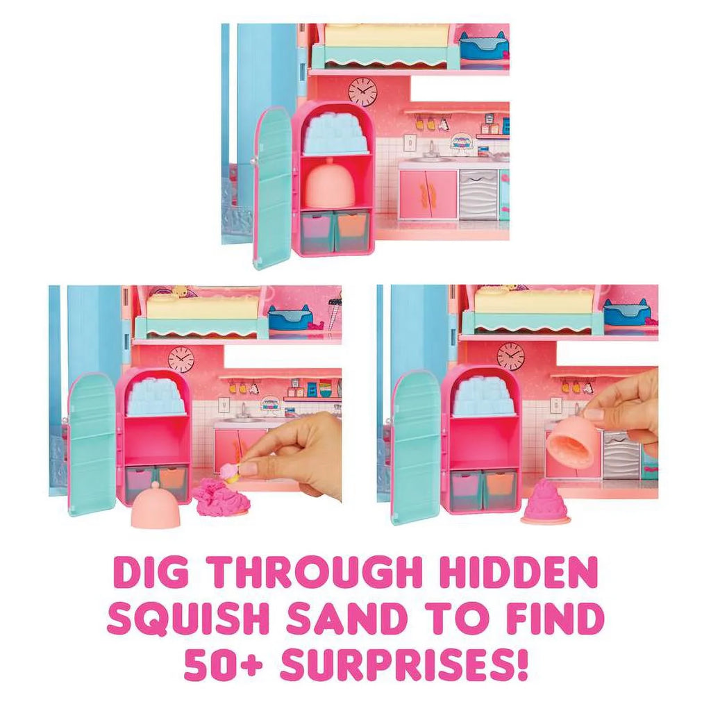 LOL Surprise Squish Sand Magic House Playset with Tot, Ages 4+