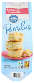 Pamelas Biscuit and Scone Mix, 13 Ounce - 6 per case.