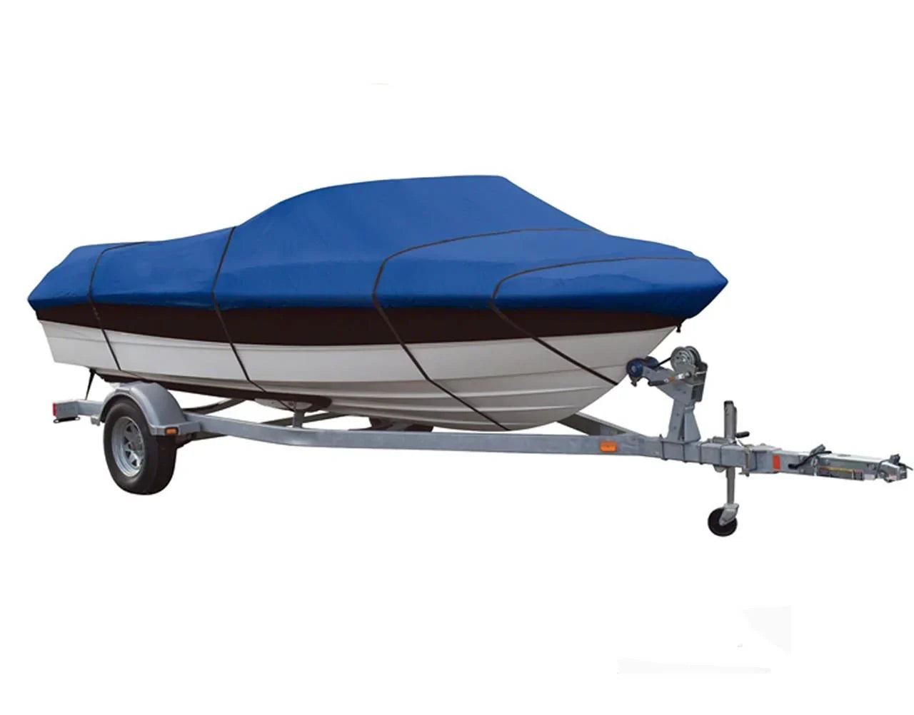 BLUE, GREAT QUALITY BOAT COVER Compatible for TRITON 1546 /CRAPPIE / DS/MV/SS 2003-2010