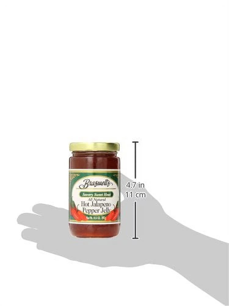 Braswell Pepper Jelly, Jalapeno, 10.5 Ounce (Pack of 6)