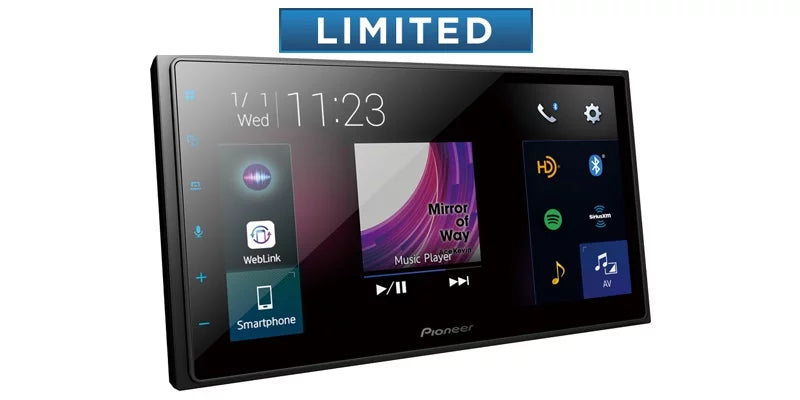 Pioneer DMH-2660NEX 6.8" Media Receiv er + SXV300V1 & Bullet Style Backup Camera