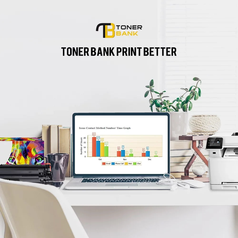 Toner Bank Compatible 85A Toner Cartridge for  CE285A 85A LaserJet Pro P1102W Pro M1212NF Pro M1132 M1210 M1130 M1212NF M1217NFW Printer Replacement Toner Ink (Black, 1-Pack)