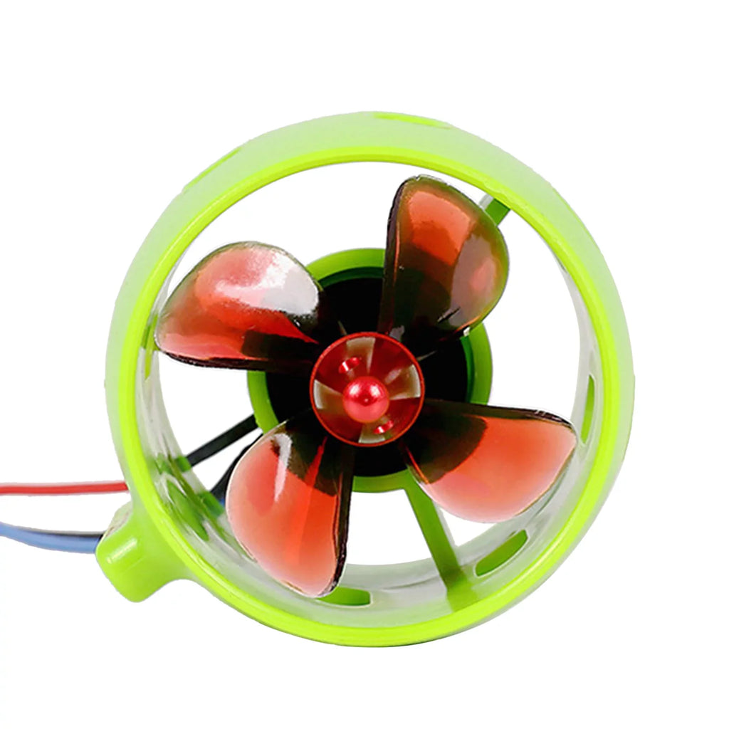 Suzicca 1000KV Underwater Brushless Motor Clockwise with with 4-Blade Propellers 12-24V Waterproof Electric Motor Drive Engine for  Bait Boat Nest Ship