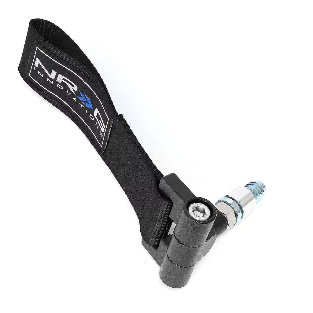 NRG Innovations NRG-TOW-E30BK NRG Innovations TOW-E30BK For 1984 to 1992 BMW E30 318i 318is 325e 325i 325is 325ix 635csi M6 Racing Tow Hook Strap Belt 85 86 87 88 89 90 91 92 93