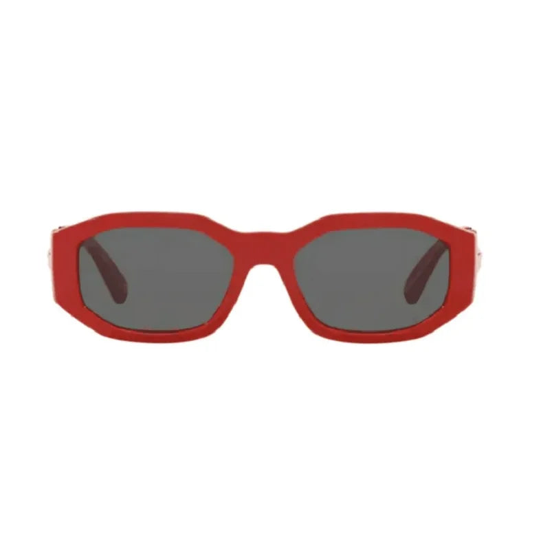 Versacce VE4361 Unisex's Plastic Geometric Sunglasses Red 53mm/16-140 Adult