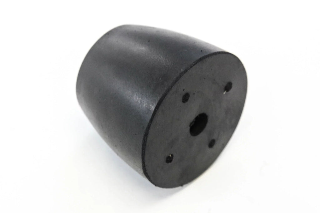Red Hound Auto 12 Rubber Bumper for Trailer Compatible with Ramp Door Truck 2 Inches Thick Cone Replacement Cargo Stop