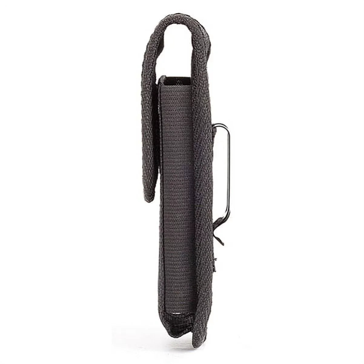 Rugged Durable Canvas Case Holster Metal Belt Clip w Black Type-C Retractable USB Cable Charger Power Wire Sync Y1G for ZTE Axon 9 Pro