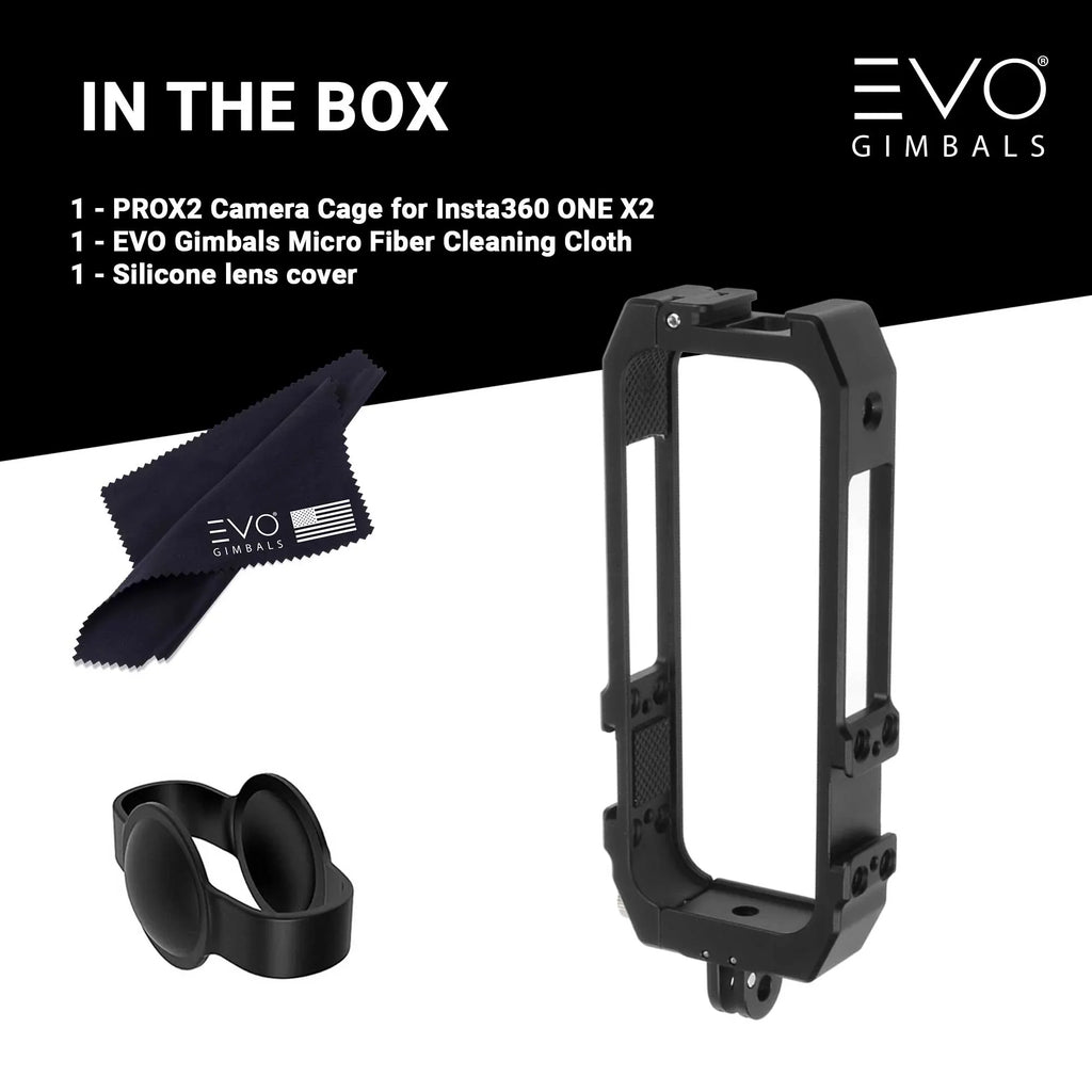 PROX2 Camera Cage for Insta360 ONE X2