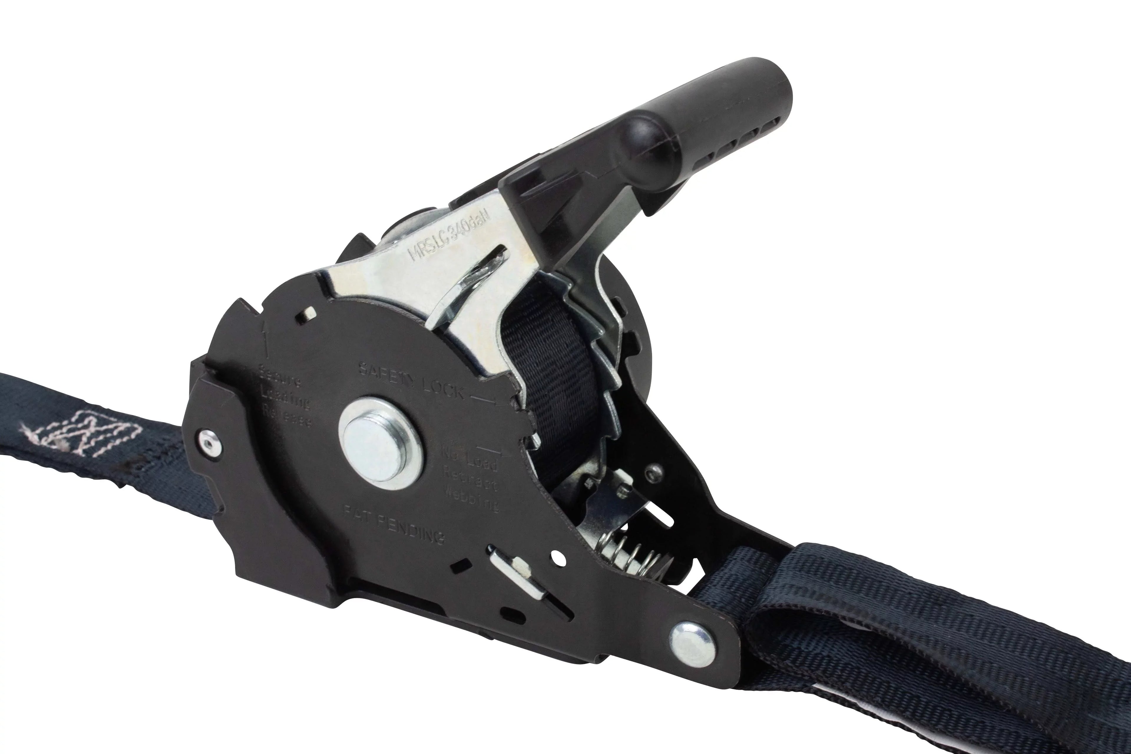 Auto Retract NO-RATCHETING Ratchet Straps | 1" x 12' Retractable Ratchet Straps with Coated S Hook Tiedowns for Motorcycles, ATVs, Bikes: Tight & Secure Pickup Trailer Tie-Down - 20 Pack