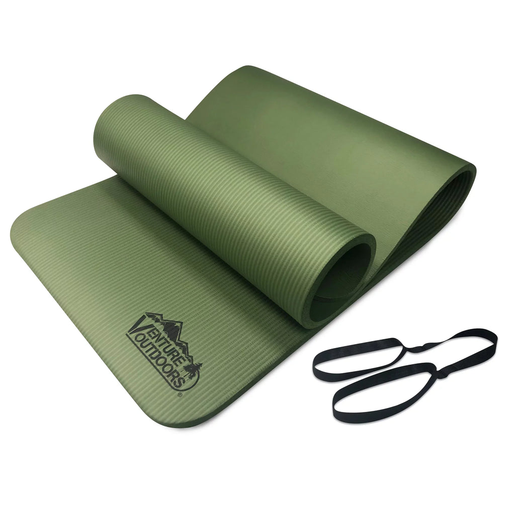 Venture Outdoors Ultra Comfort Foam Sleeping Pad, Extra Thick, Green