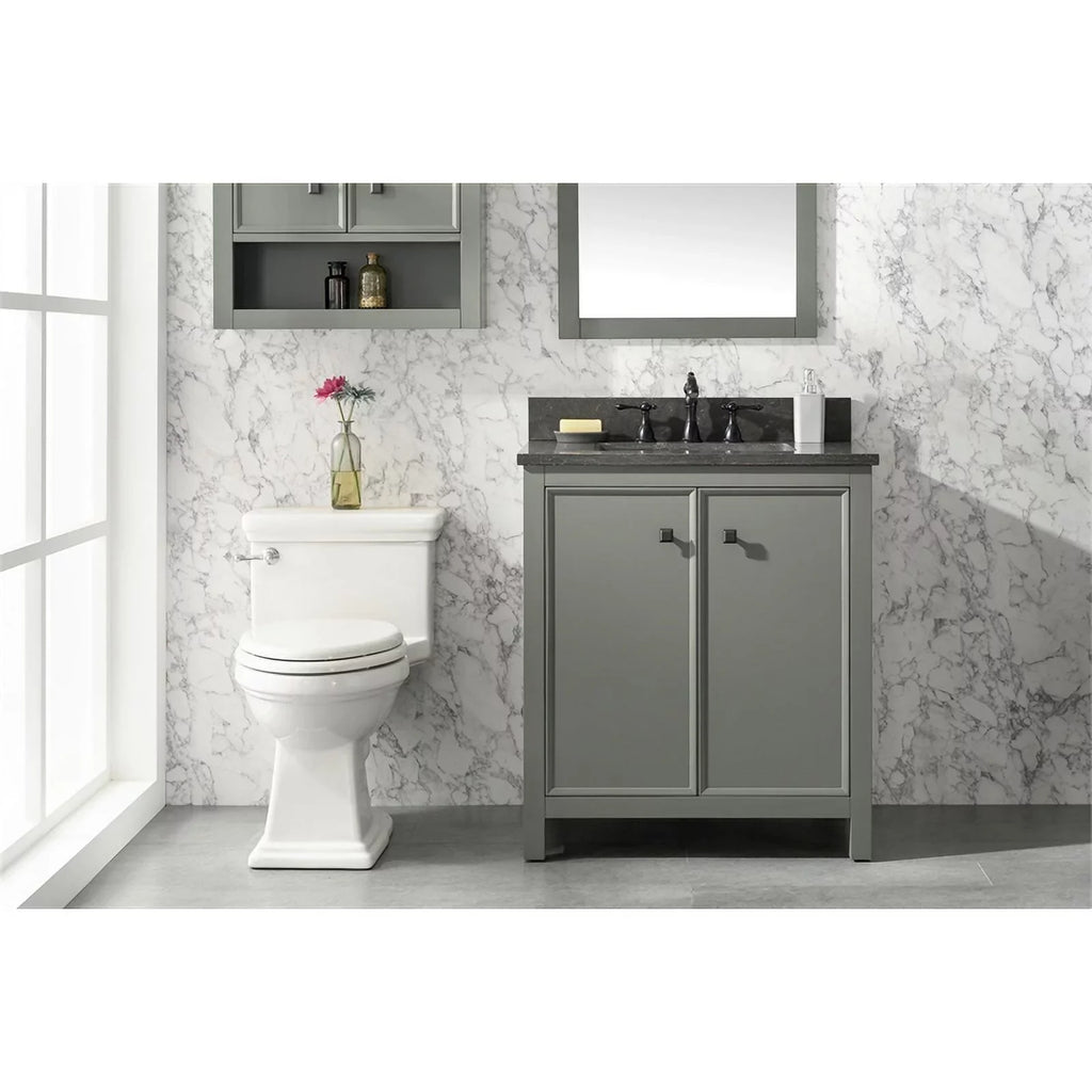 Legion Furniture 30" Contemporary MDF/Veneer Wood Sink Vanity Cabinet - Green