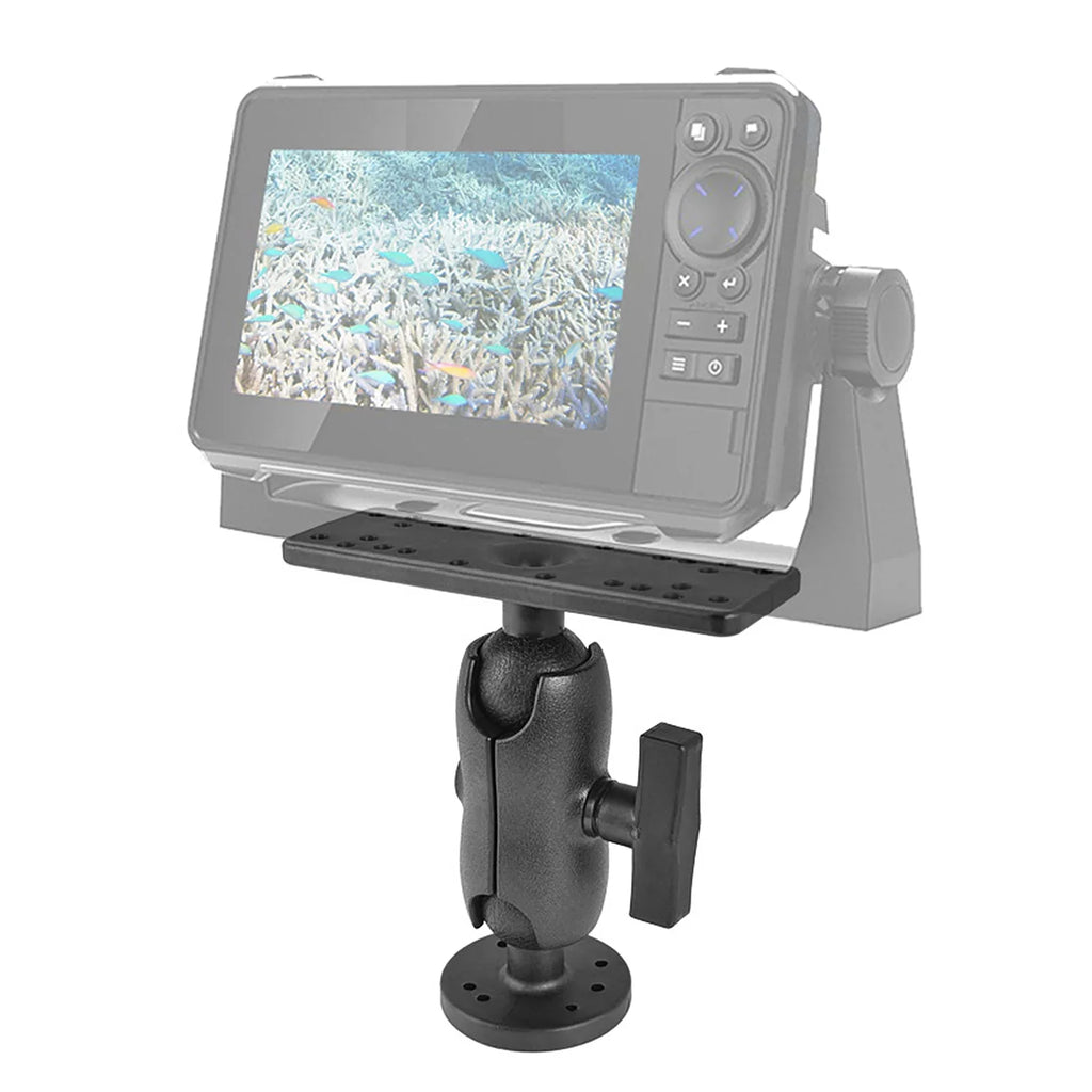 Portable Kayak Fishfinders Holder Fish Finder Ball Mount Base Swivel Fish Finder Mount Fish Finder Kayak Accessory