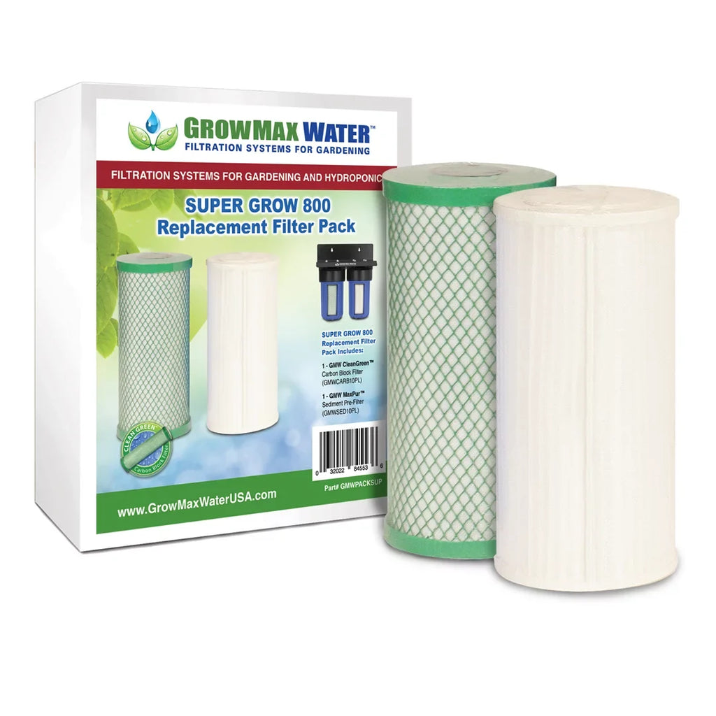 GrowMax Water SUPER GROW 800 REPLACEMENT FILTER PACK