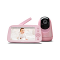 VAVA Video Baby Monitor, 5" 720P Handheld Screen and 2-Way Audio, Infrared Night Vision, Pink
