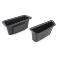 NS 2pcs Car Front Door Handle Armrest Storage Box Case Phone Container Key Holder Tray Bin Kit for Volvo S60 V60 2010-2017