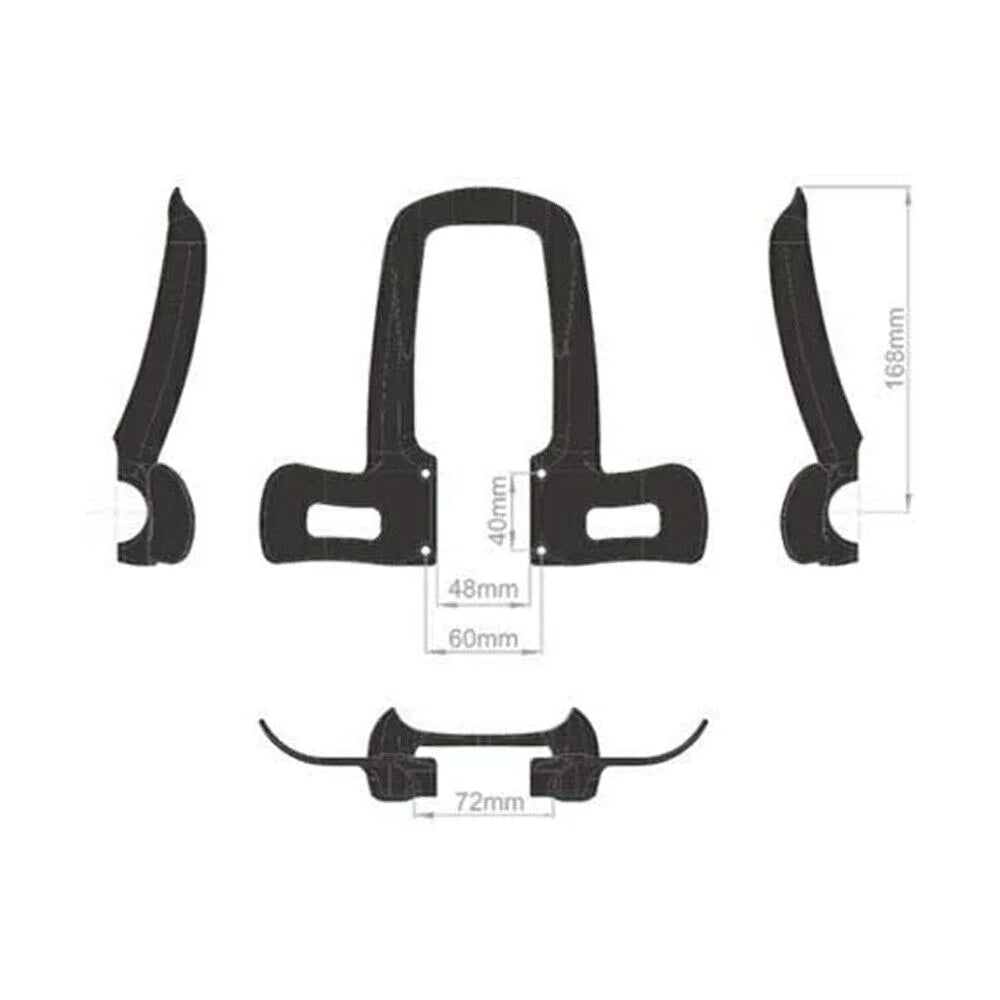 Controltech Impel TT UD Carbon Clip-on Aerobar Time Trial/Triathlon Gray Deco #WH1852