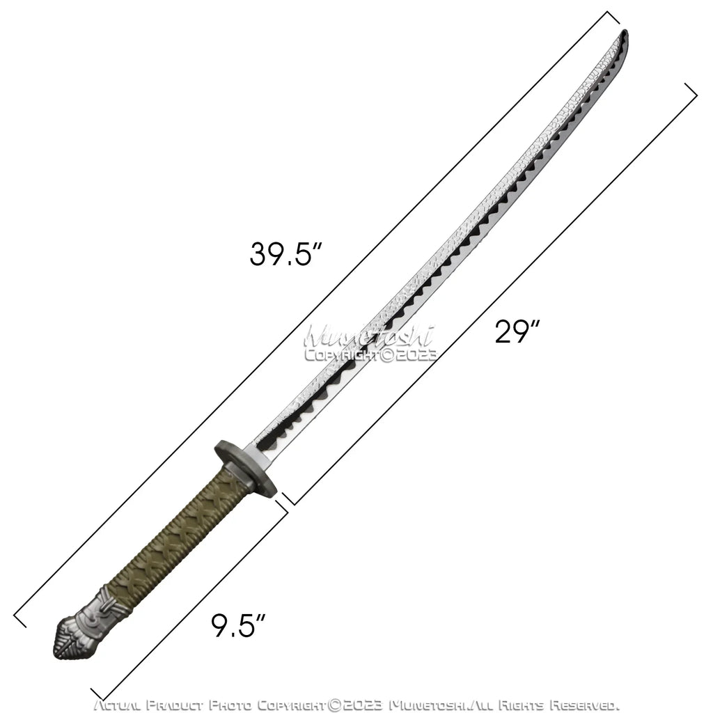 Munetoshi 39.5” FOAM Moonveil Katana Samurai Sword Elden Fantasy Medieval Cosplay