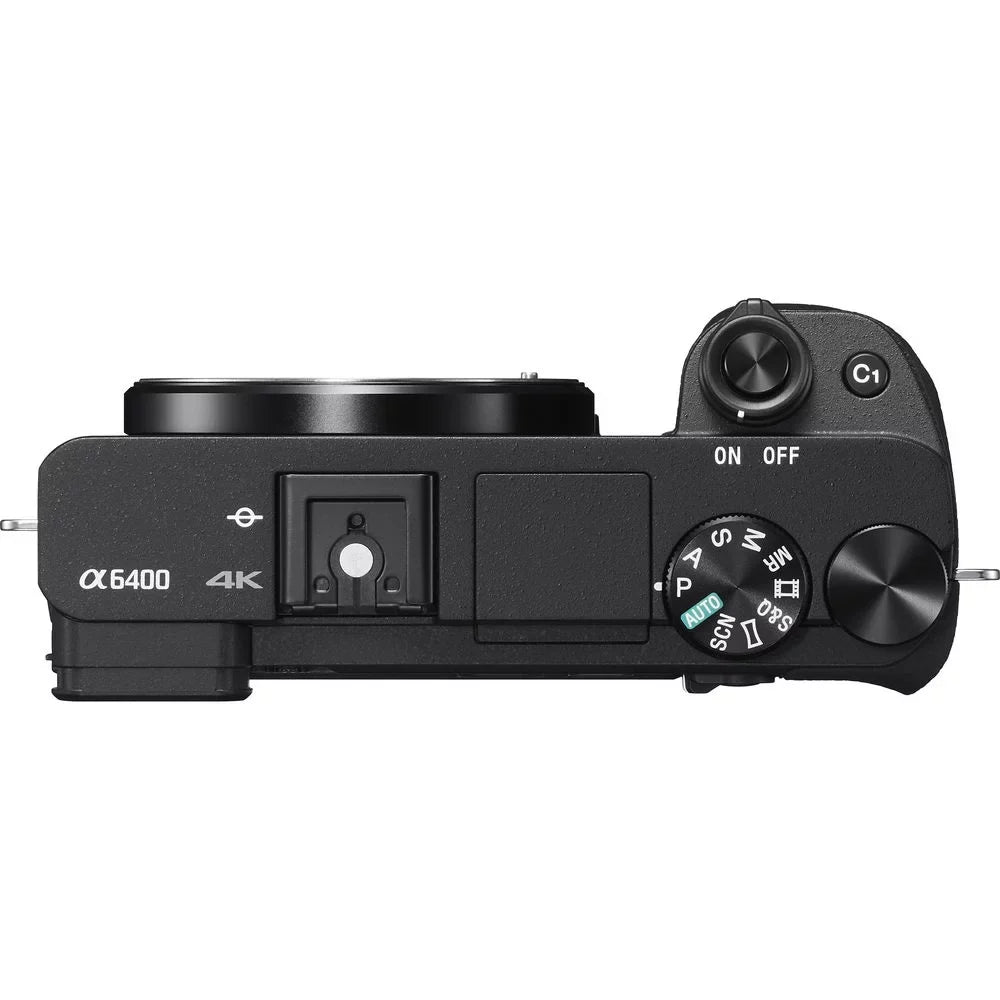 a6400 Mirrorless Camera + 16-50mm f/3.5-5.6 OSS Lens + UV Filter + 64GB + Handbag And More!
