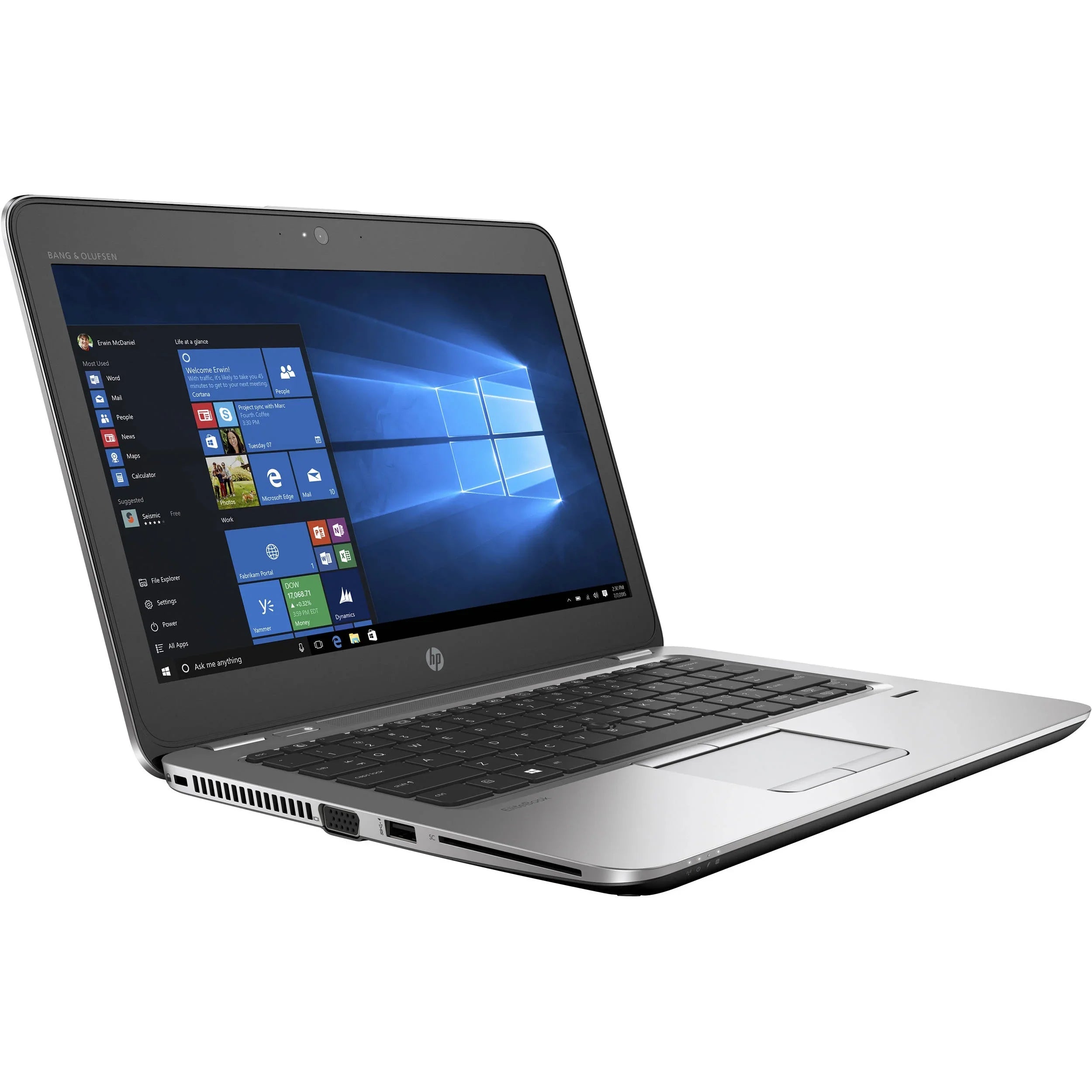 Pre-Owned  Elitebook 820 G4 12.5" Laptop Intel Core i5 2.60 GHz 8GB 180GB SSD W10P(Refurbished - Good)
