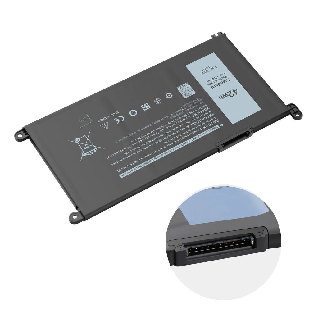 YRDD6 Battery for Inspiron 5481 5482 5485 5491 2-in-1 5493 5584 5593 5590 1VX1H