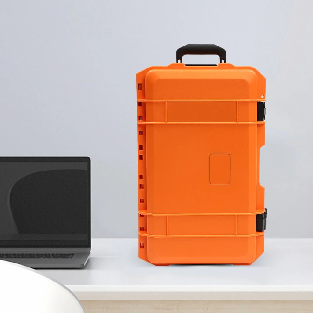 22-Inch Multi-Purpose Case Camera Box W/Customizable Foam IP67 Waterproof Protective Camera Case