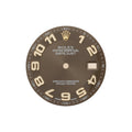 Rolex Datejust 36MM Factory Arabic Numerals Gold & Brown Sunburst ChocoLatitudee Dial