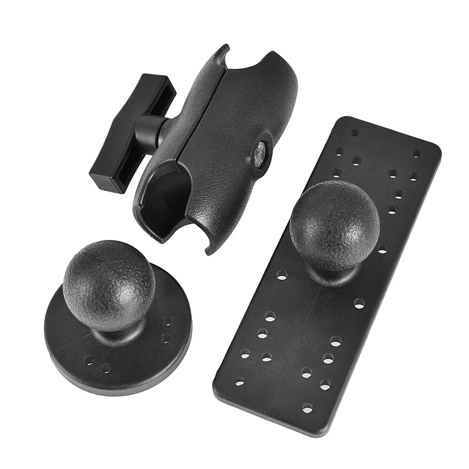 Portable Kayak Fishfinders Holder Fish Finder Ball Mount Base Swivel Fish Finder Mount Fish Finder Kayak Accessory
