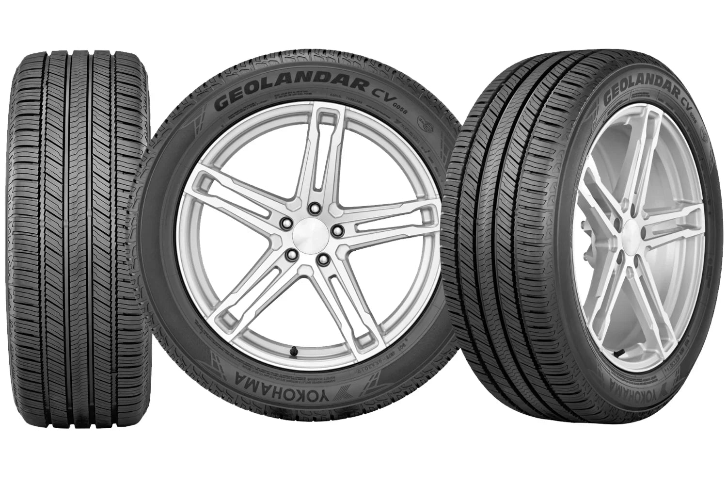 Yokohama Geolandar CV G058 235/55R20 102V BW All Season Tire