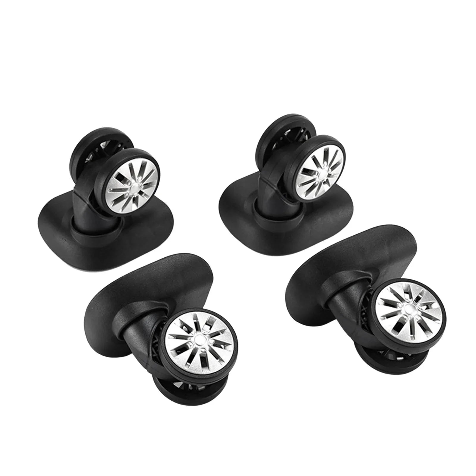 4Pcs Luggage Wheels Replacement Caster Wheels for Trolley Case Suitcase Bag