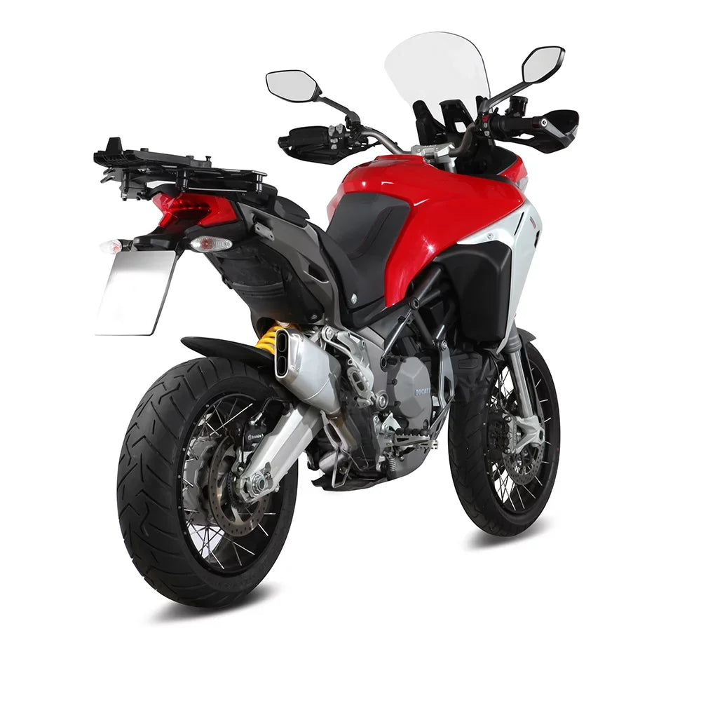 GFYSHIP For Ducati Multistrada 1200 Enduro 2016 to 2019 MTS1200 Motorcycle Exhaust Slip On Mid Link Pipe