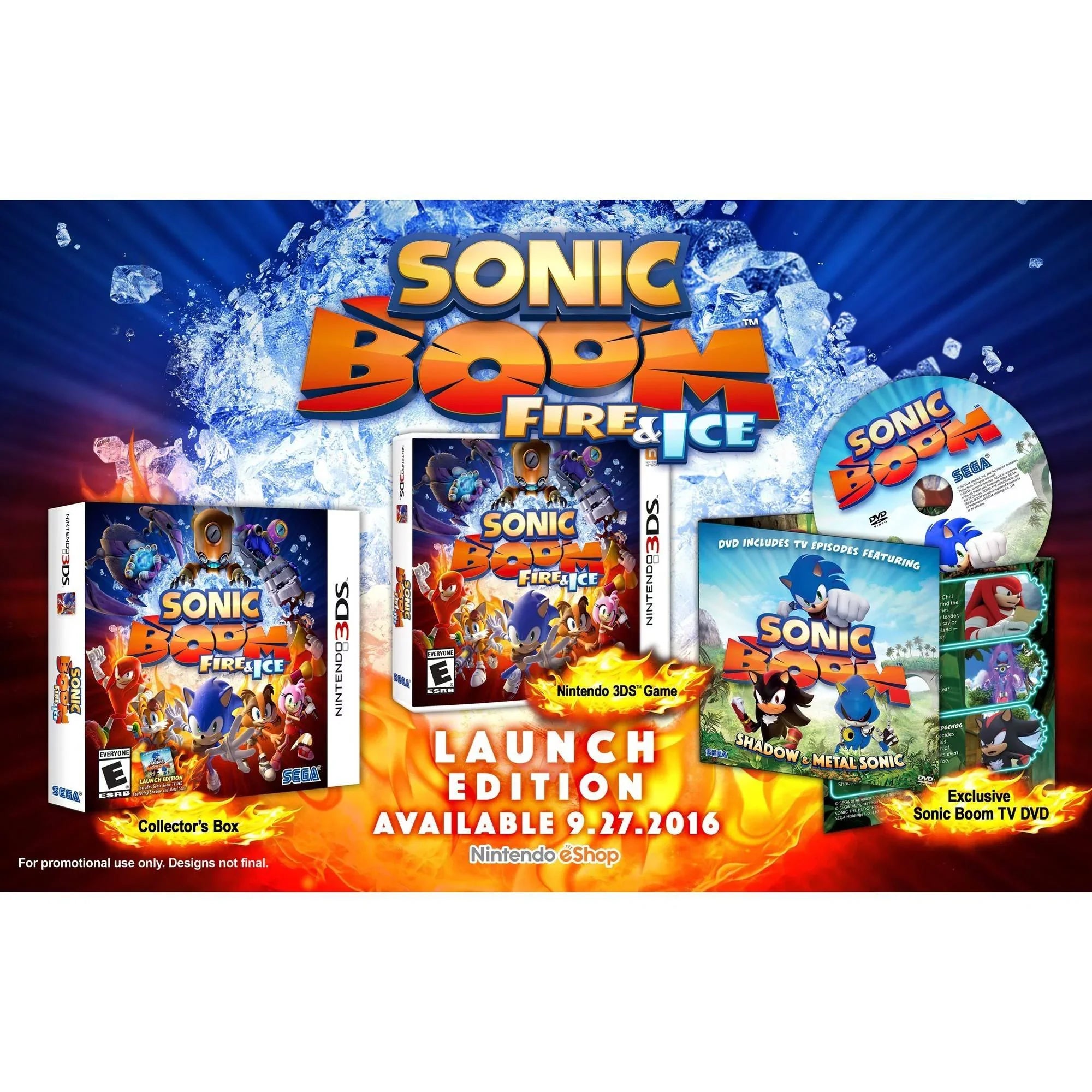Sega Sonic Boom: Fire & Ice