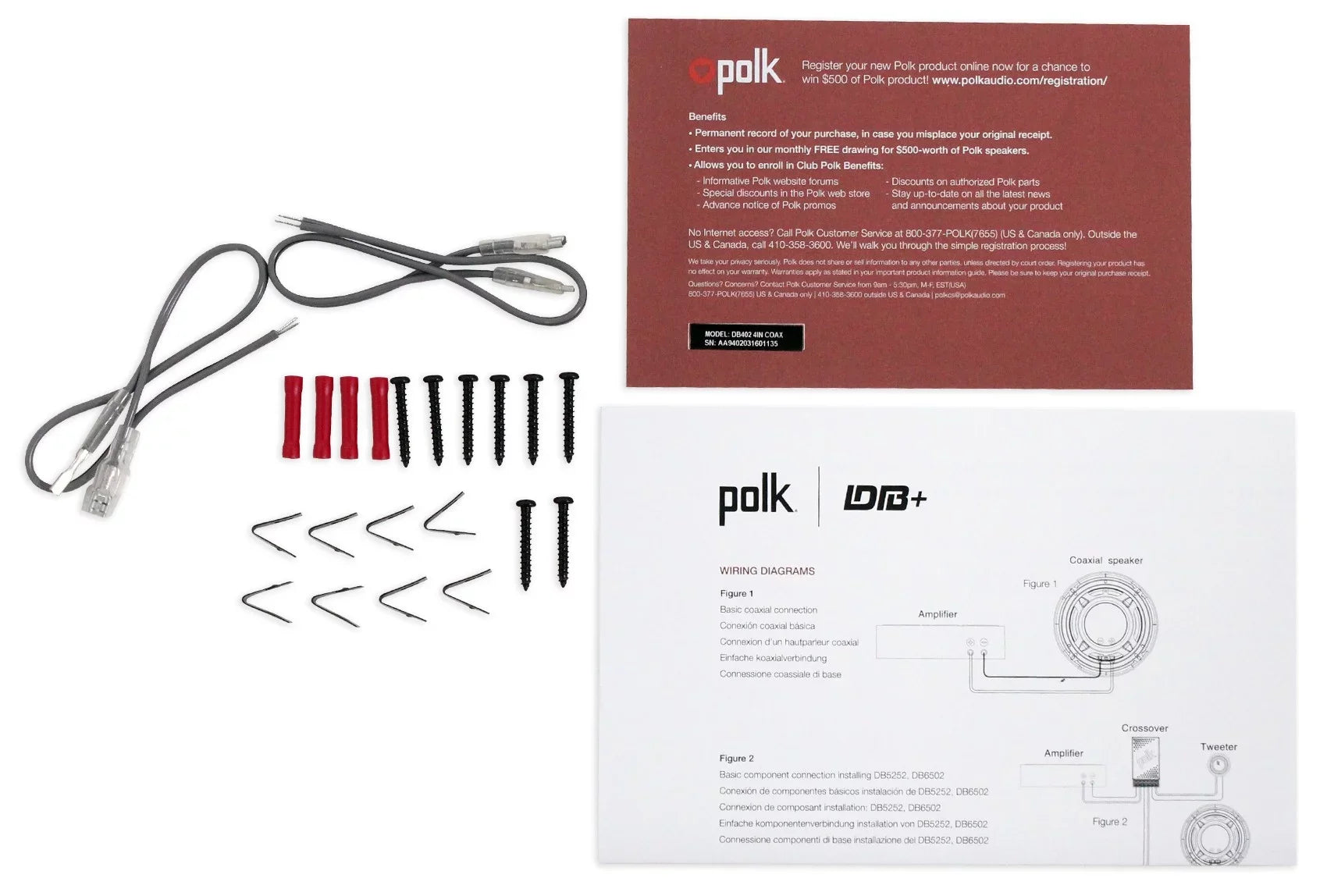 (2) Polk Audio 4" Chrome Tower Speakers+MTX 2-Channel Amp For ATV/UTVCART