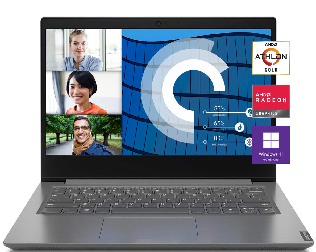 Newest  V14 ADA Business Laptop, 14'' Full HD Screen, AMD Athlon Gold 3150U, 12GB RAM, 256GB PCIe SSD, Wi-Fi, HDMI, Windows 11 Pro